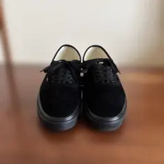 VANS Authentic スエード ブラック スニーカーのサムネイル