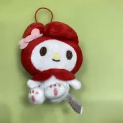 マイメロディ ぬいぐるみ ストラップ付き 約10cm