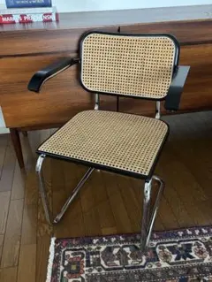 チェスカチェア　THONET アームチェア ラタン チェスカチェア THONET アームチェア ラタン - メルカリ