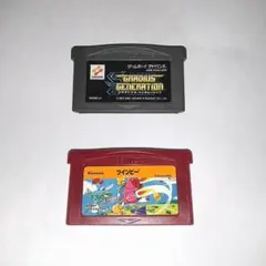 GBA用ソフト シューティングゲームソフト2本セット ソフトのみ
