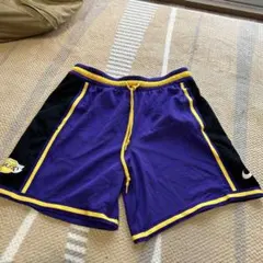 定価1万5千円⭐︎NIKE LAKERS レイカーズ ゲームパンツ ハーフ NBA