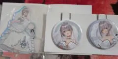 ホロライブくじアクリルスタンドと缶バッチセット