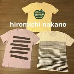 【美品】ヒロミチナカノ hiromichi nakano Tシャツ3点セット売りのサムネイル
