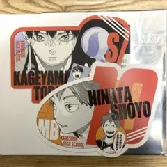 ハイキュー　オリジナルカットカード 日向　影山