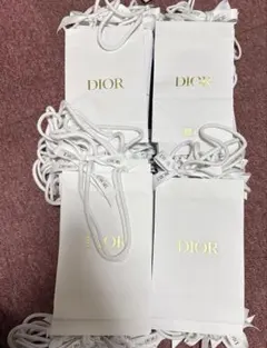 ディオール ショッパー　紙袋　リボン付き　100枚　国内正規品
