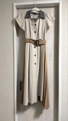 訳あり★レディアゼル　シャツワンピース