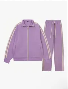 ストライプ デザイン ジャージ 上下セット