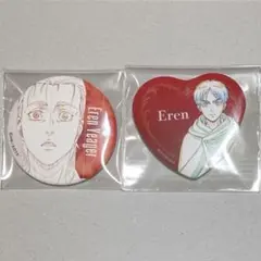 進撃の巨人 缶バッジ エレン 原画 MAPPA 8点セット - メルカリ