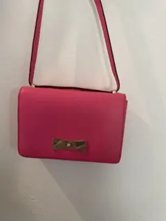 Kate Spade ケイトスペード ショルダーバッグ レザー ピンク 値下げ