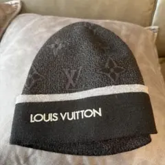 d*9様 LOUIS VUITTON モノグラム ニット帽 ビーニー ウール美品のサムネイル