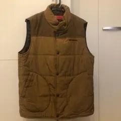 Dickies ブラウン ダウンベスト