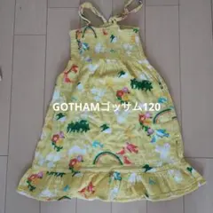 ゴッサムGOTHAM 花柄ノースリーブワンピース 120