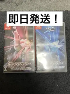 ポケットモンスター ブリリアントダイヤモンド & シャイニングパール 2本セット
