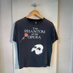 90s〜00s オペラ座の怪人　Tシャツ リメイク　短丈