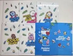 bt21クリアファイル7枚セット