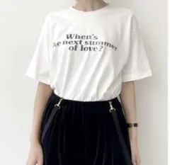 アパルトモンドゥーズィーエムクラス　ヴィンテージ加工グラフィックTシャツ