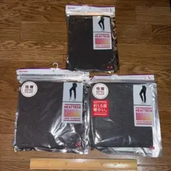 未使用 ユニクロ ヒートテック エクストラウォーム レギンス L 黒 極暖