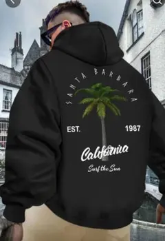 サンタバーバラ パーカーブラック