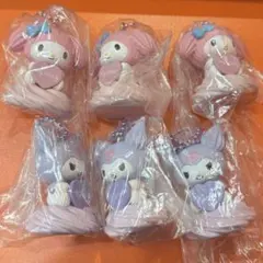 サンリオ ホイップクリームマスコット クロミ マイメロ6個セット