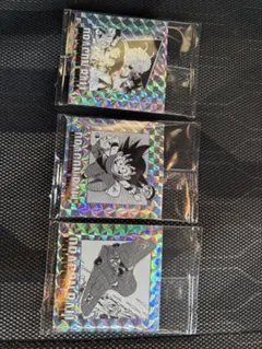 ドラゴンボールウエハース40周年　3枚セット