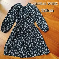 GLOBAL WORK グローバルワーク 小花柄 ワンピース 120 Aライン