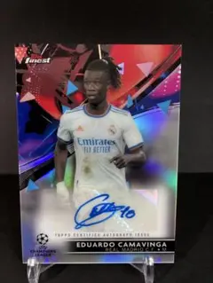 世界99枚限定】topps エドゥアルド・カマヴィンガ 直筆サイン auto