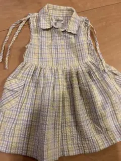 OshKosh B'gosh ノースリーブ チェック柄 3Tのサムネイル