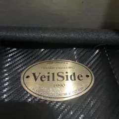 VeilSide ステンレス エンブレム 抜き文字仕様 保護フィルムあり 