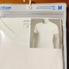 【新品】UNIQLO エアリズム クルーネックT 半袖 ホワイト M