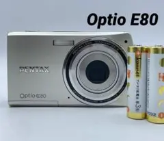PENTAX ペンタックス Optio E80 シルバー ストラップ付き PENTAX ペンタックス Optio E80 シルバー ストラップ付き - メルカリ