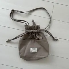 巾着型 ショルダーバッグ