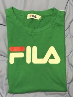 FILA グリーン Tシャツ Lサイズ