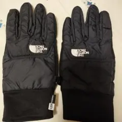 ノースフェイス ヌプシ イーチップ ダウングローブ　 手袋 　NN62217 黒