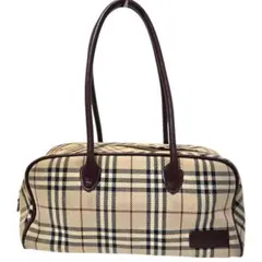 Burberry ノバチェック ハンドバッグ ミニボストン Y2K