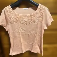 AMACA 薄オレンジTシャツ　40サイズのサムネイル