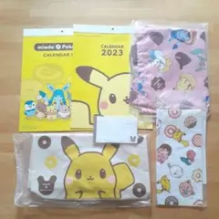 新品未開封●ミスド福袋ポケモン2022・2023 バッグ/メモ帳/ハンドタオル他