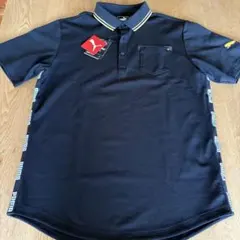 PUMA プーマ　メンズポロシャツ　ブラック　XXL ゴルフ用
