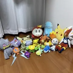 ポケットモンスター　ぬいぐるみまとめ売り　21点