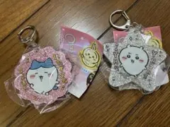 新品　ちいかわ　ラメアクリルキーホルダー4 ちいかわ　ハチワレセット