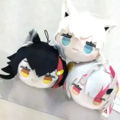 ３種　寝そべりミニマスコット　白上フブキ　大神ミオ　百鬼あやめ　ホロライブのサムネイル