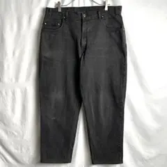 USA製 90s Levi's 545 ブラック デニム バギー パンツ