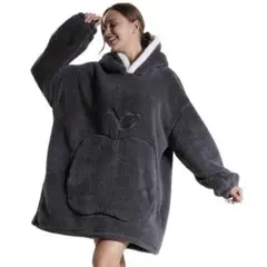 kuma♡様 フード付き着る毛布 ゆったりサイズ