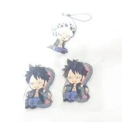 ONE PIECE ドレスローザ 一番くじ ラバーストラップ ロー セット