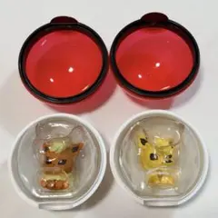ポケモン 小さな奇遇 マスコット ガチャ ブースター サンダース　Funism