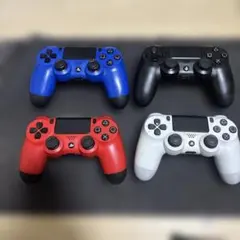 PS4 ワイヤレスコントローラー 4個セット、ジャンク品