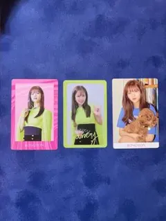 TWICE ジョンヨン FANCY トレカ3枚セット