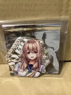 モエペディアキャラクターフェスティバル 限定 アマカノ 缶バッジ 蔦町