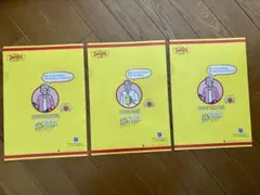 デニーズ　クリアファイル　めざせ、ソロデニマスター　3枚セット　Denny's