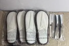 新品　アパホテル　アメニティ　使い捨てスリッパ　歯ブラシ　7点まとめ
