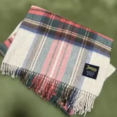 Johnstons of Elgin チェック柄マフラーのサムネイル